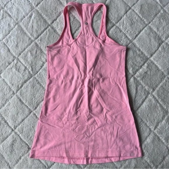 Lululemon | "Pink Shell" Cool Racerback Tank Top | Size 6 - Picture 3 of 9